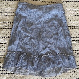 Cara Ruffle Skirt - Brandy Melville